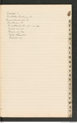 k.k. naturhistorisches Hofmuseum, Index Intendanzakten 1908, Seite 11